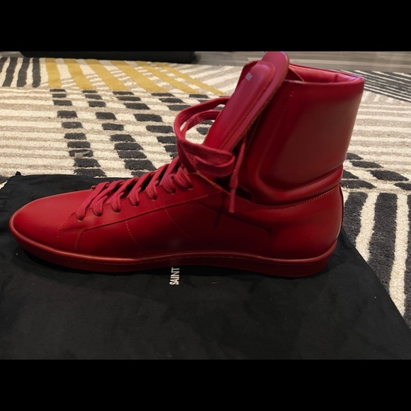 Almost new Saint Laurent sneakers. These are Authentic. - Picture 6 of 9